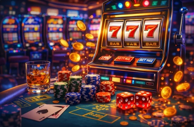 Imagem promocional dos jogos de lottery da Hairpg